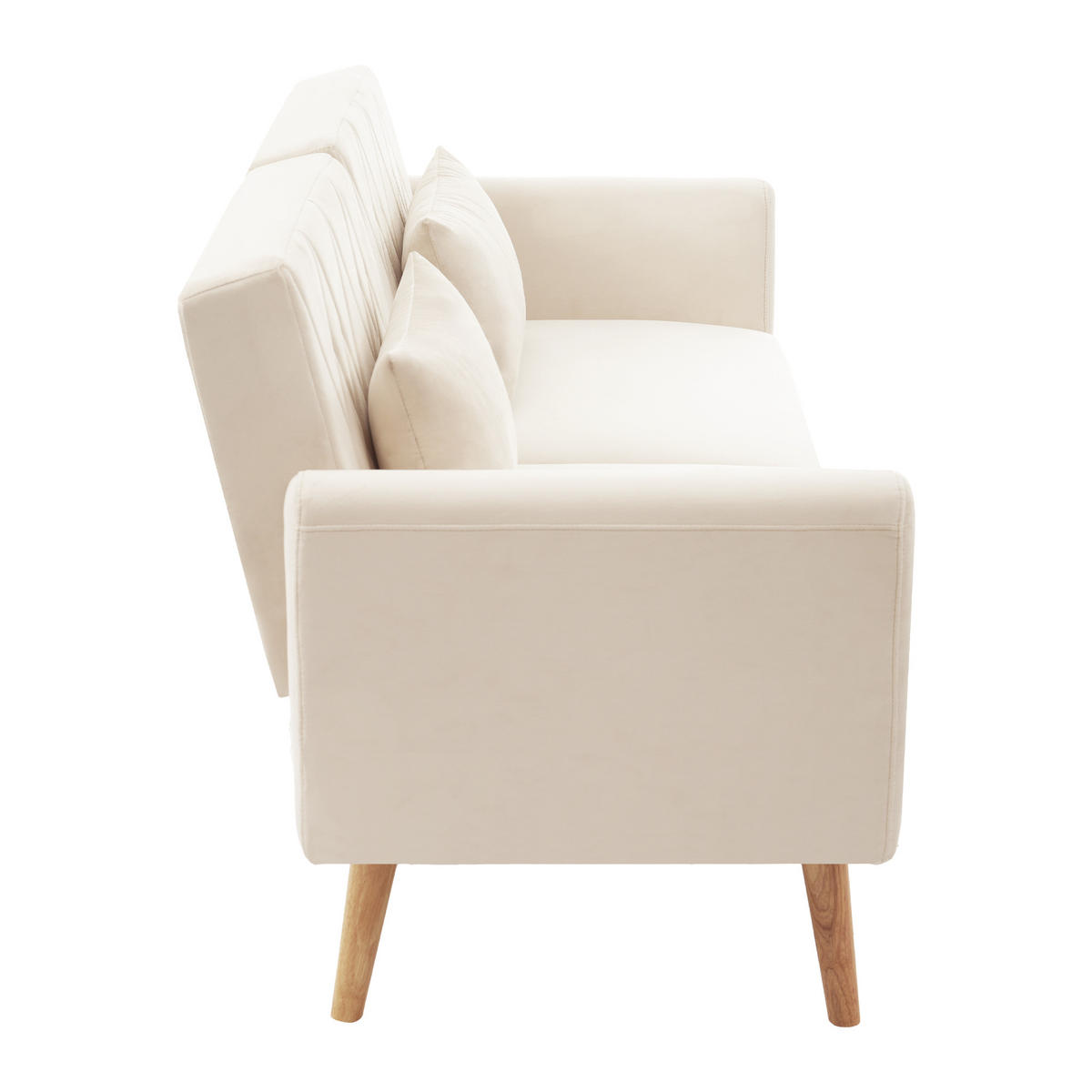 SOFA 2-Sitzer 180/75/82 cm Beige - Beige, Textil (75/82/180cm)