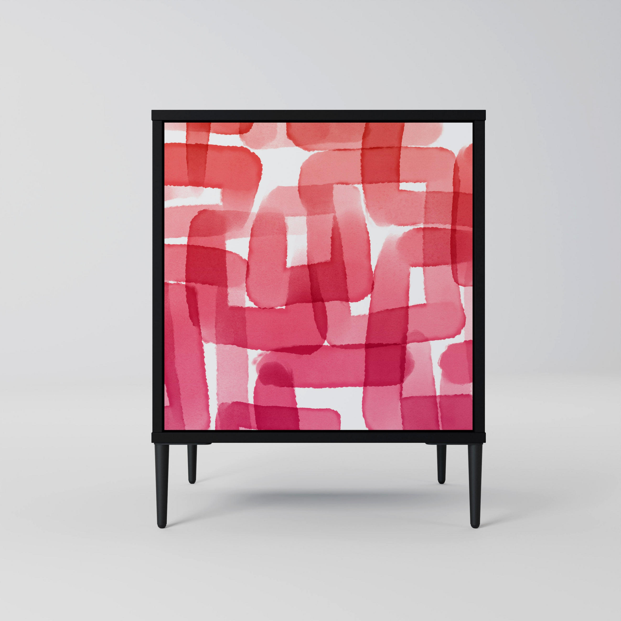 SpaceRebels Sideboard Schwarz 57.5x72.5x42 cm