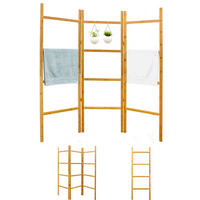 XL-RAUMTEILER 180/180cm Bambus - Braun, Holz (6/180/180cm) - Dunedesign