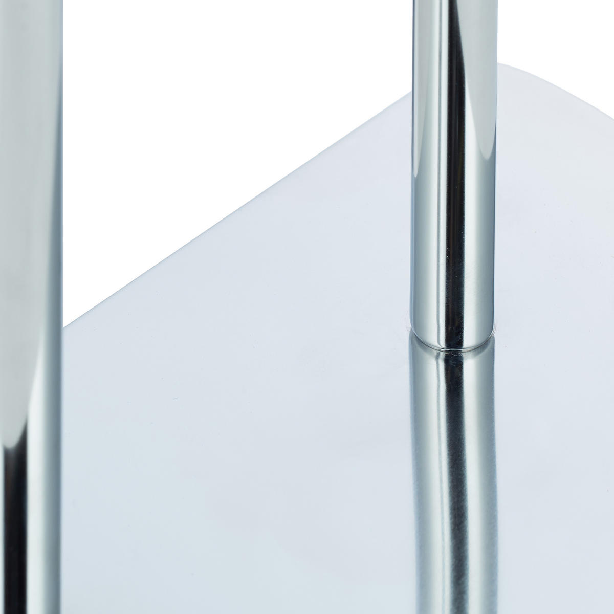 HANDTUCHHALTER - Silberfarben, Metall (40/83/18cm) - Relaxdays