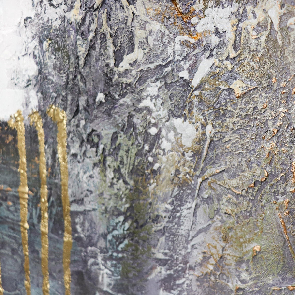 GEMÄLDE Fragmente Schattenfugenrahmen Schwarz 100x50 cm - Schwarz, Holz (100/50cm) - YS-art gallery