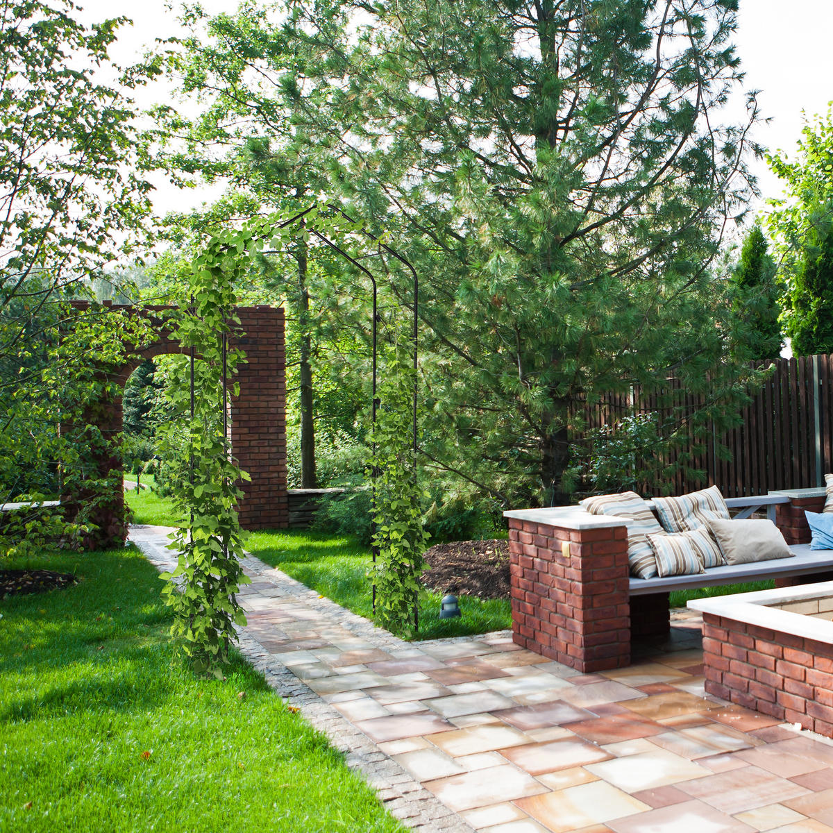 ROSENBOGEN - Schwarz, Metall (106/213/41cm) - Relaxdays