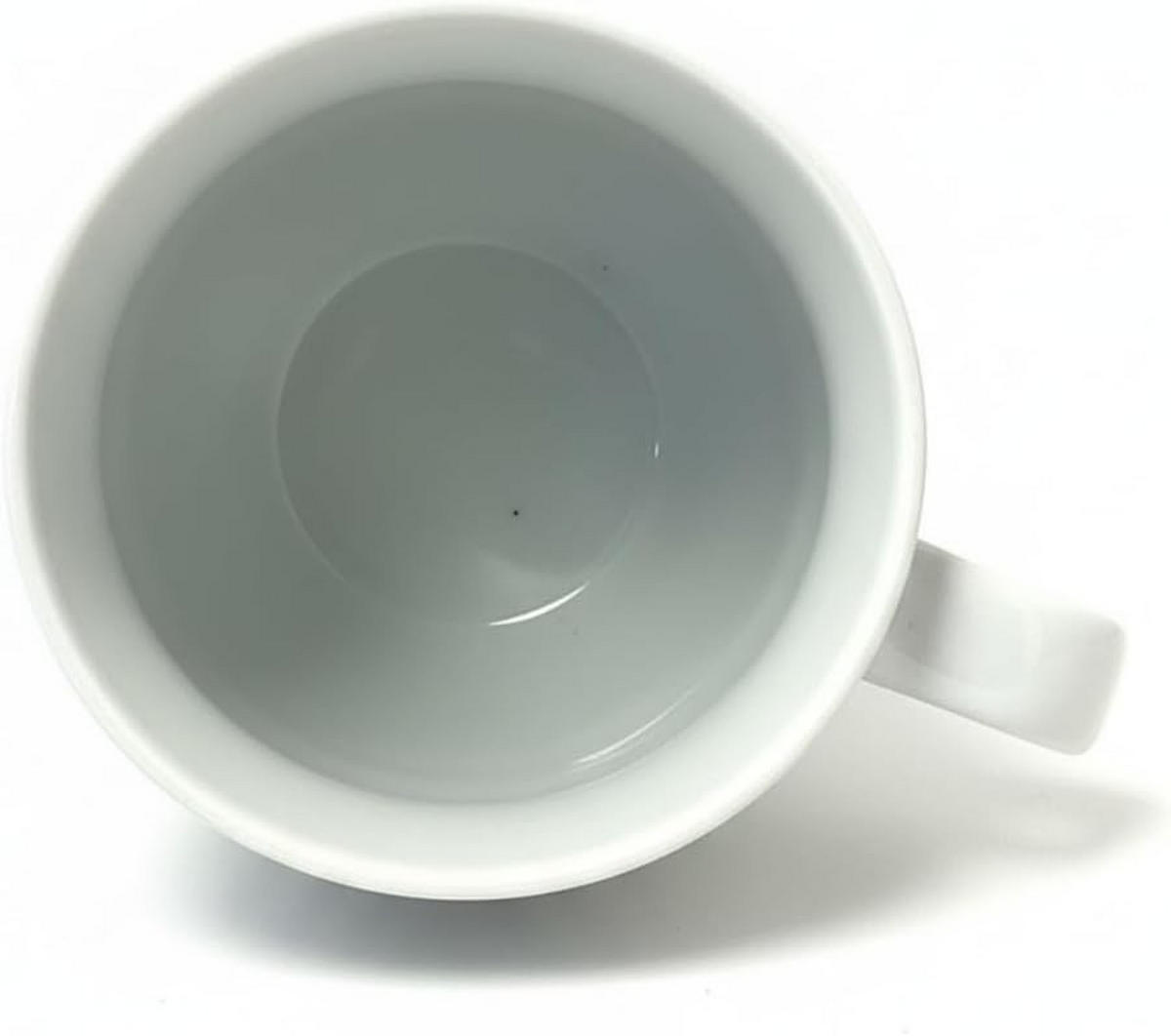 KAFFEEBECHER WAP0500800E Weiß, Stimmungsbarometer - Weiß, Keramik (0.4L) - Porsche