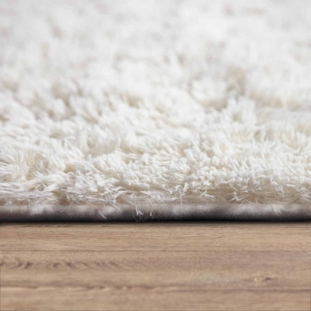 HOCHFLORTEPPICH 140/200 cm Silky 591 - Creme, Textil (140/200cm) - Paco Home