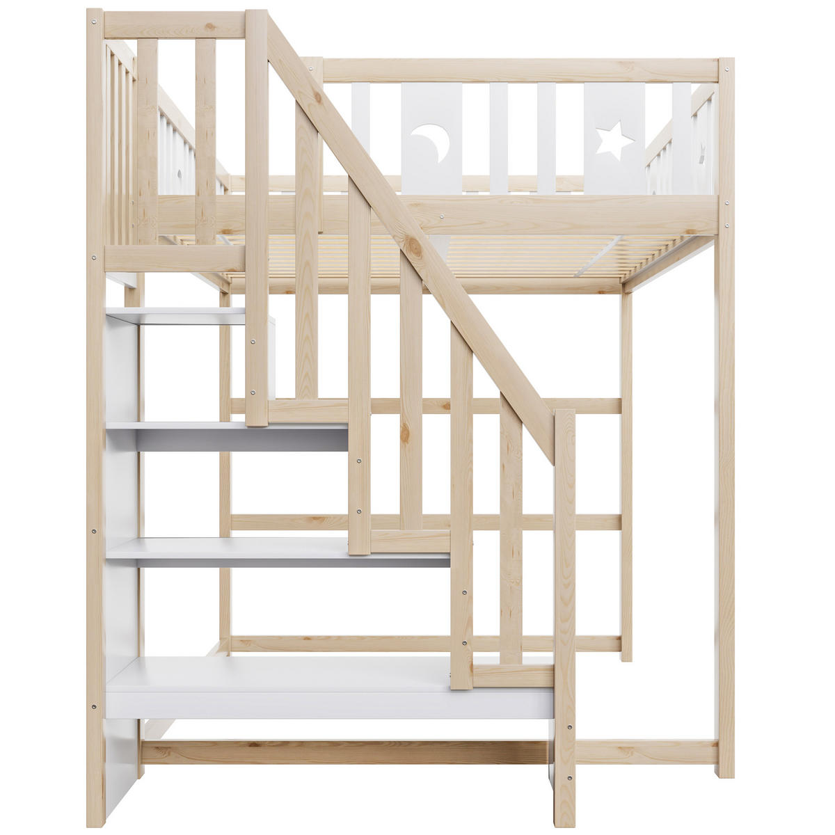 HOCHBETT 140/200 cm - Ahornfarben, Holz - Raumix