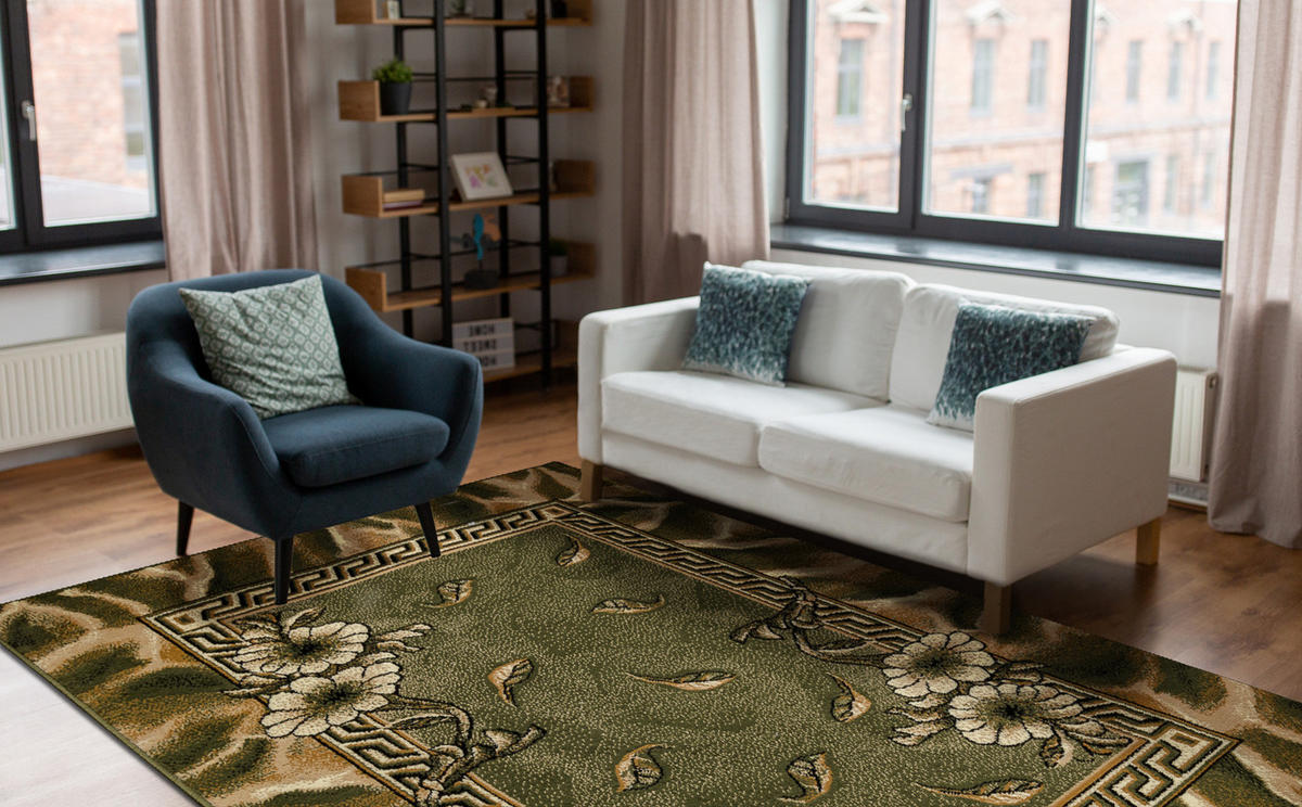 TEPPICH MORAD 160/220 cm - Pastellgrün, Textil (160/220cm) - rugsX