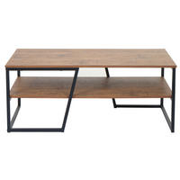 COUCHTISCH rechteckig Braun - Braun, Holzwerkstoff (60/110/46cm) - MCW