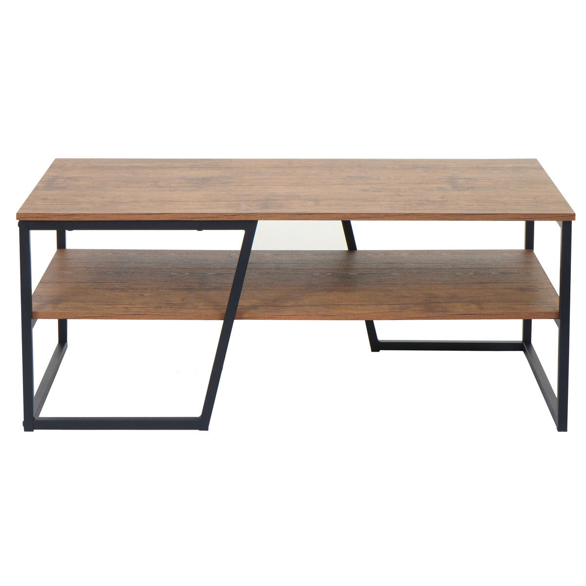 COUCHTISCH rechteckig Braun - Braun, Holzwerkstoff (60/110/46cm) - MCW