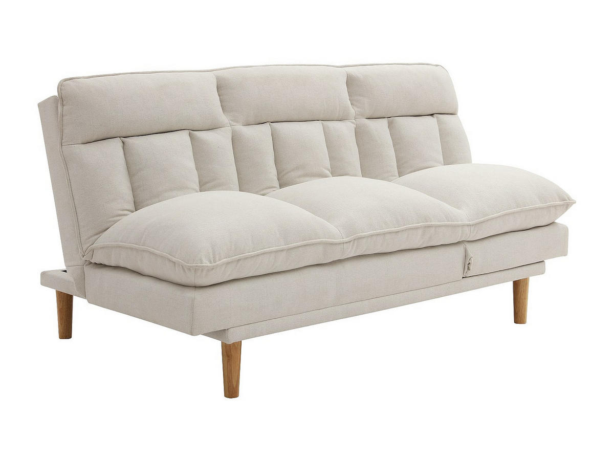 SCHLAFSOFA - 3 Personen - Stoff - Beige - - Beige, Textil (174/92/102cm) - Vente-Unique