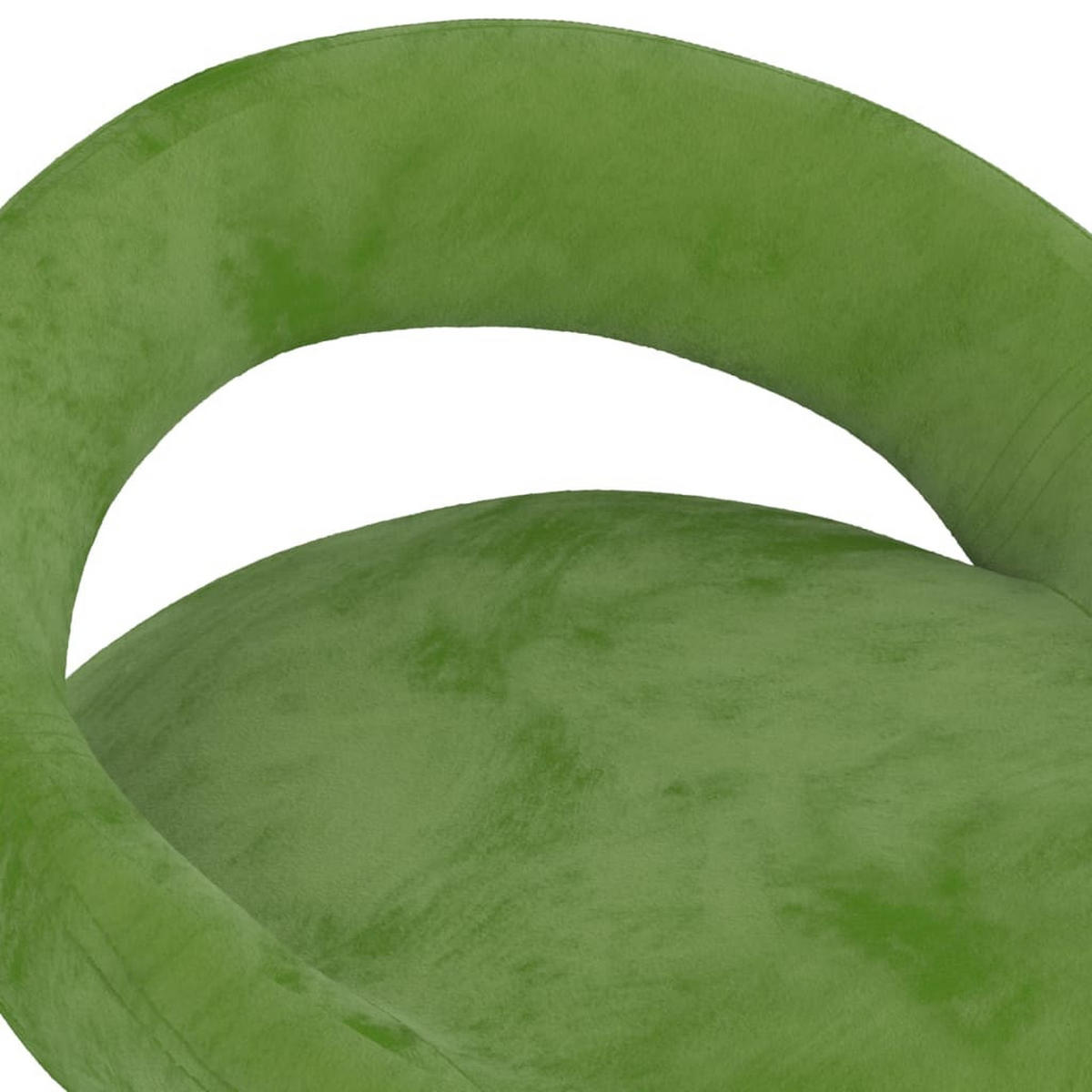 BARHOCKER Kalsii höhenverstellbar 2er-Set Hellgrün Samt - Hellgrün, Textil (45/97/43cm) - DELUKE