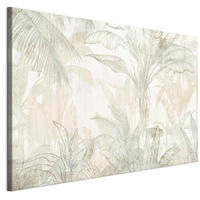 LEINWANDBILD Blätter 10 90x60 cm - Multicolor, Holz (90/60cm) - LUMASOUL