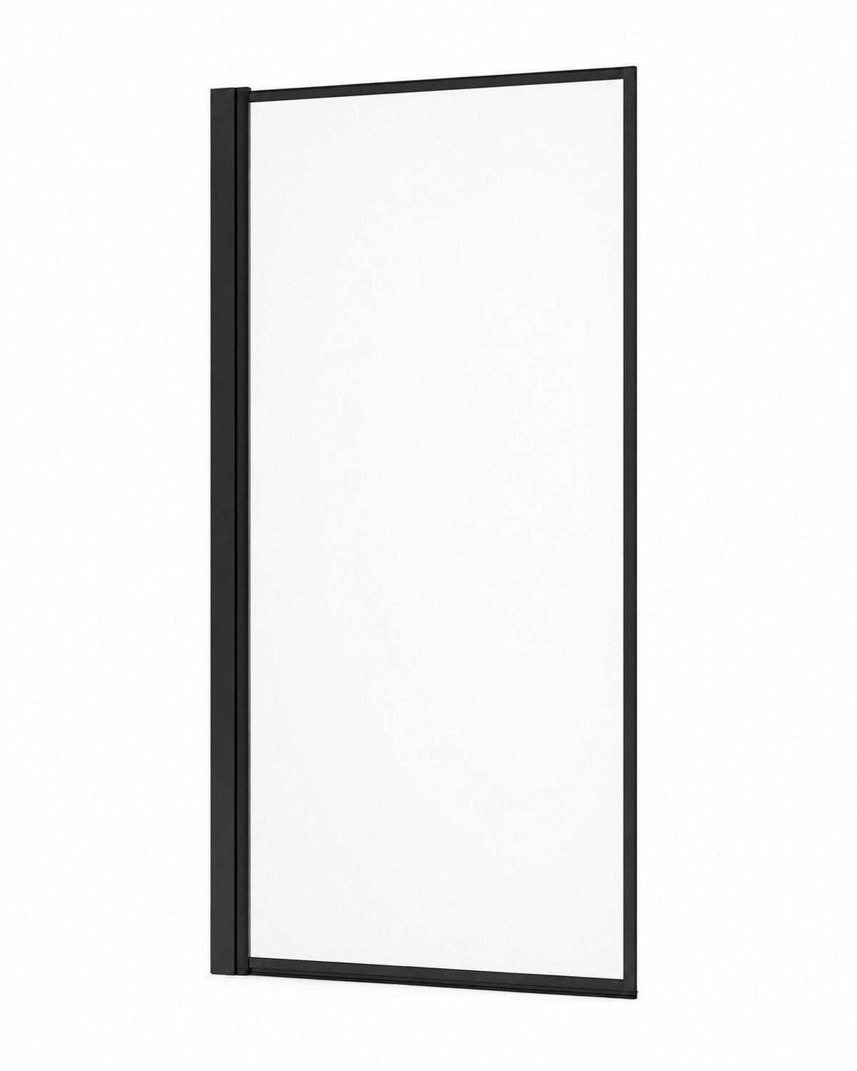 VAŇOVÁ ZÁSTENA Medal 1 diel čierna - 60 x 140 cm - čierna, sklo (60/140cm) - Badplaats