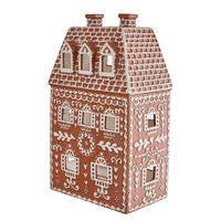 DEKO-HAUS Gingerbread - Braun, Keramik (18/11/30cm) - Butlers