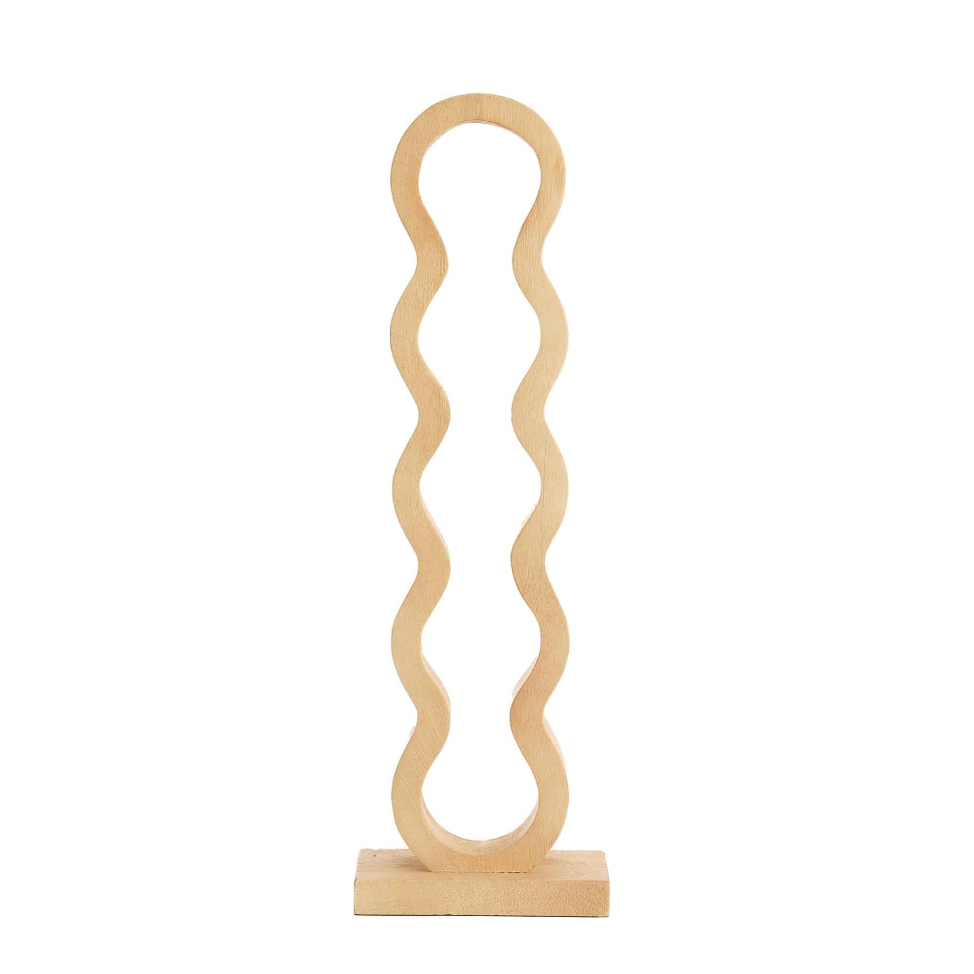WEINREGAL Edolo Braun 18/13/58 cm - Braun, Holz (13/58/18cm) - Light & Living