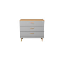 KOMMODE Denver 100/90/47 - Grau, Holzwerkstoff (100/90/47cm) - RAUMHIRSCH FURNITURE
