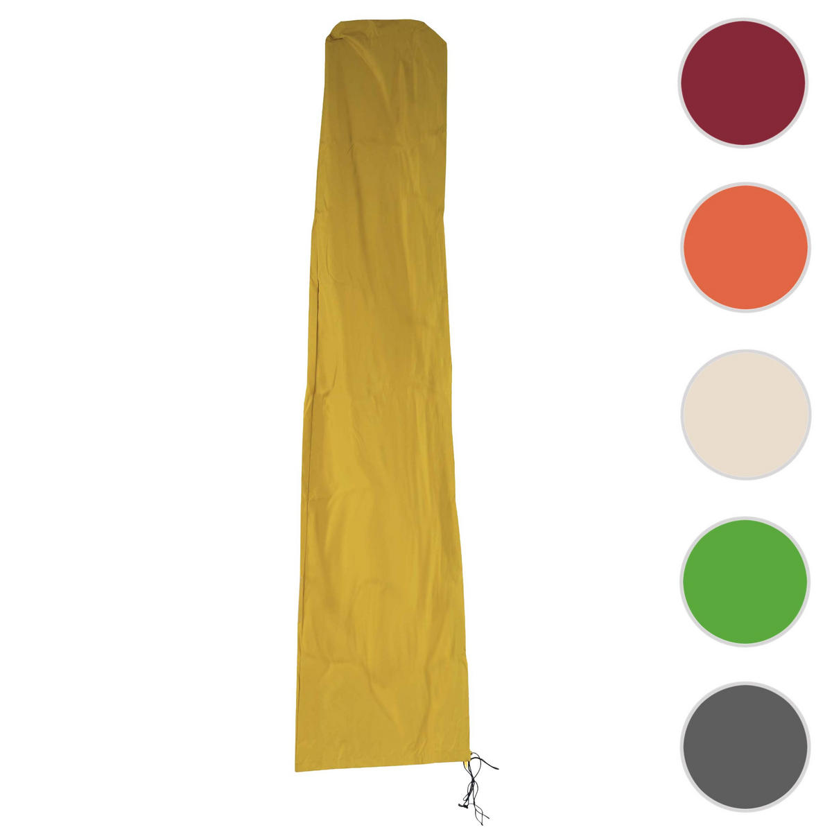 SCHUTZHÜLLE FÜR MARKTSCHIRM Gelb - Gelb, Textil (60/280/30cm) - MCW