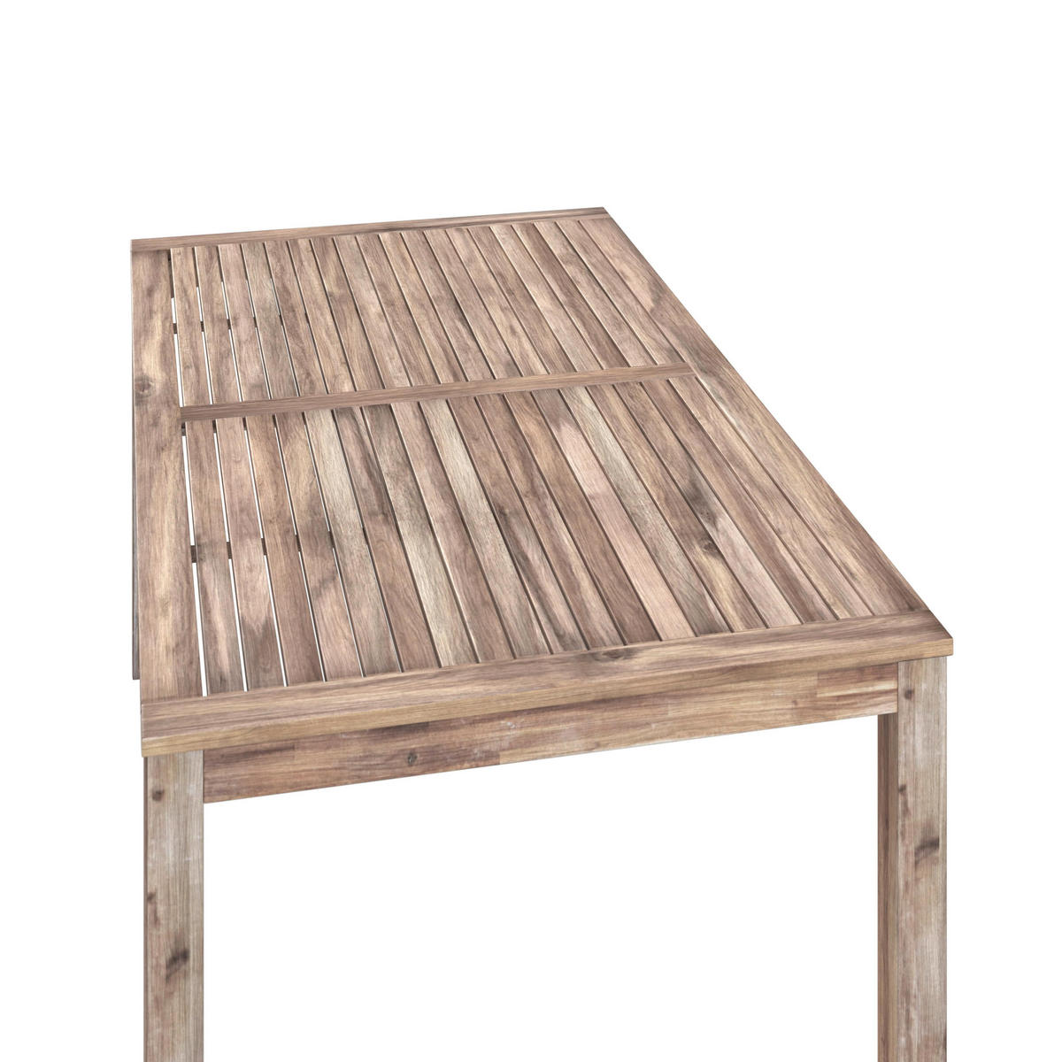 GARTENSET Aldina Steingrau Holz/Outdoorstoff - Grau, Holz - Bessagi Garden