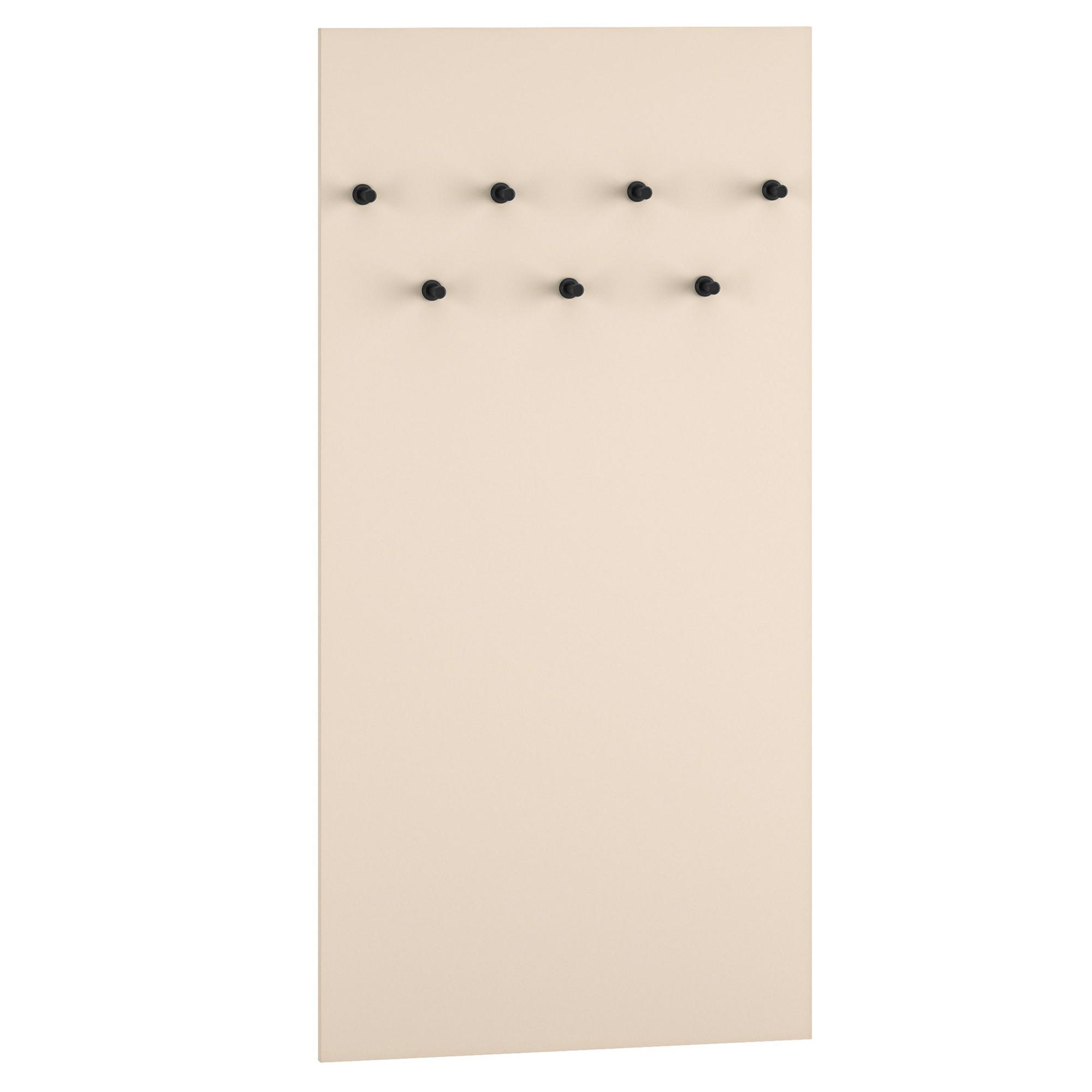 GARDEROBENPANEELE DROMA,Creme - Creme, Holzwerkstoff (68/137/2cm) - KONSIMO®