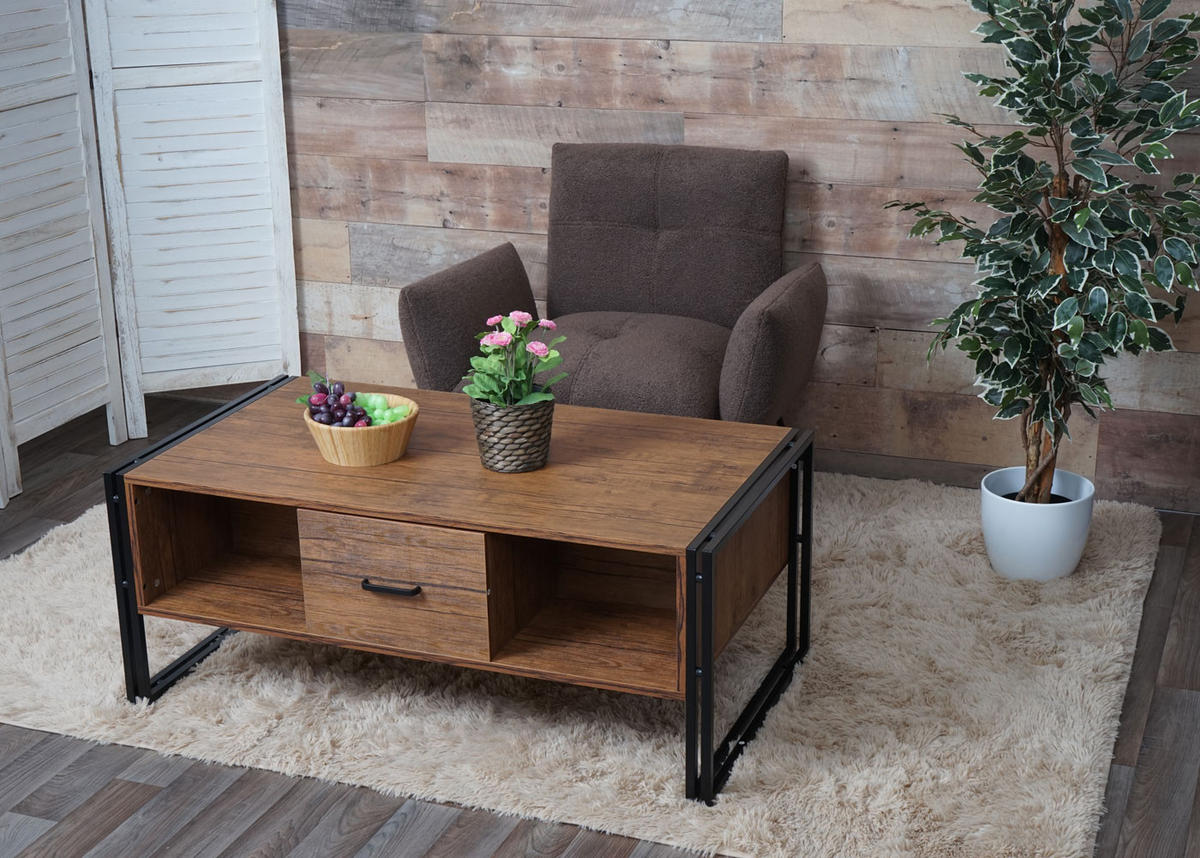 COUCHTISCH A27B rechteck Wildeiche Dekor - Wildeiche, Holzwerkstoff (60/110/45cm) - MCW