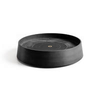 BLUMENTOPFUNTERSETZER Oslo 41/41/9,5 cm Dunkelgrau - Dunkelgrau, Kunststoff (41/9.5cm) - Ecopots