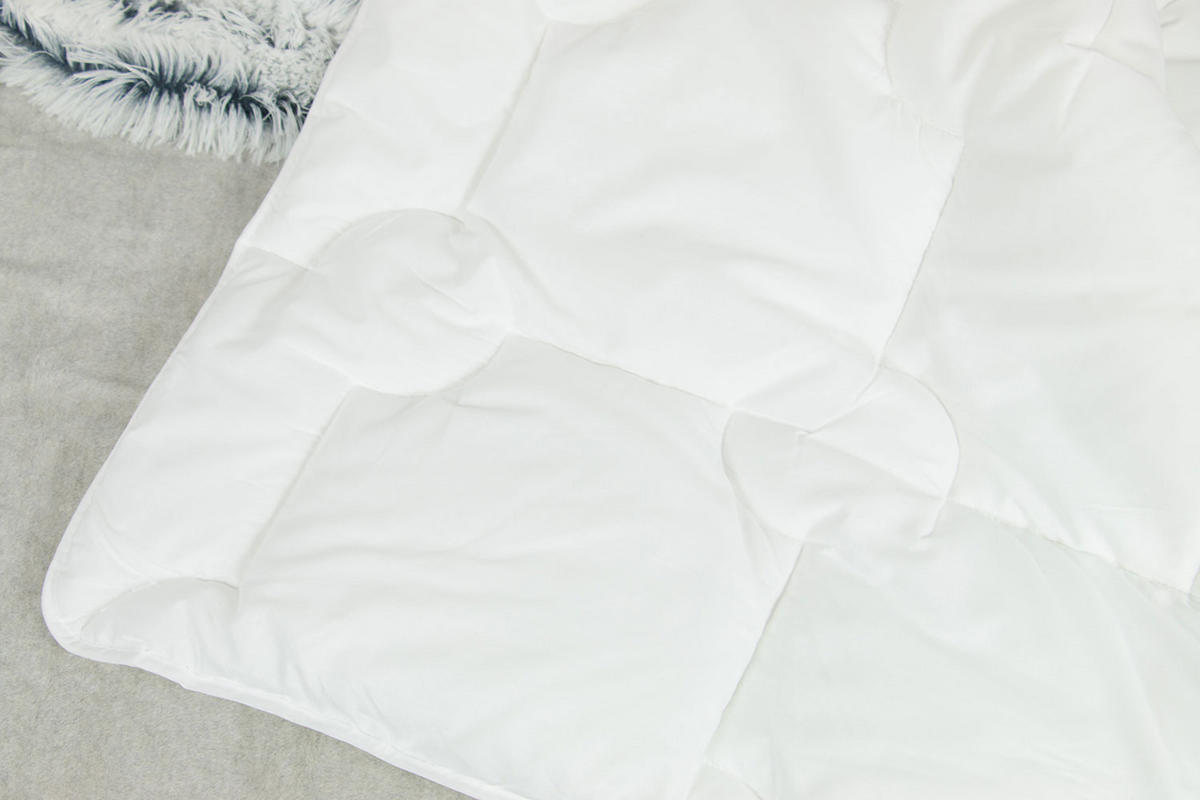 BETTDECKE KINDER, 100x135 cm, 100% Polyester, Weiß - Weiß, Textil (100/135cm) - Zollner