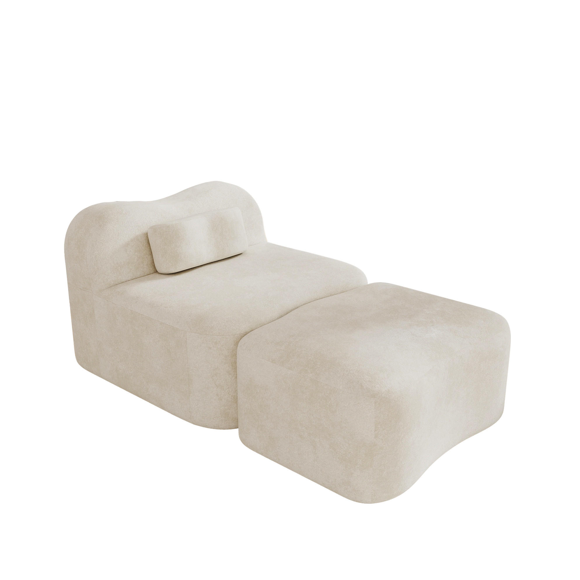 Flora Grace Sofa Beige 167x70x96 cm