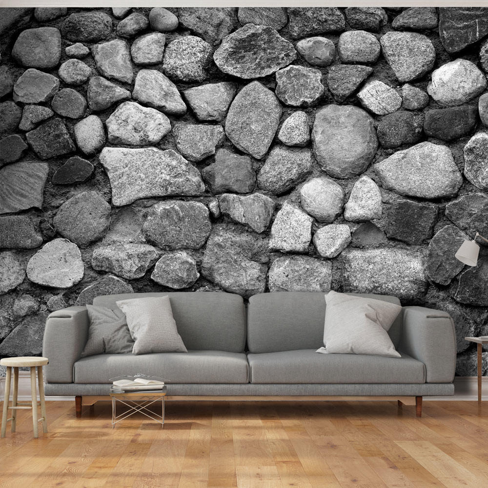 SELBSTKLEBENDE FOTOTAPETE 196/140 cm - Grau, Kunststoff/Textil (196/1cm) - KUNSTLOFT