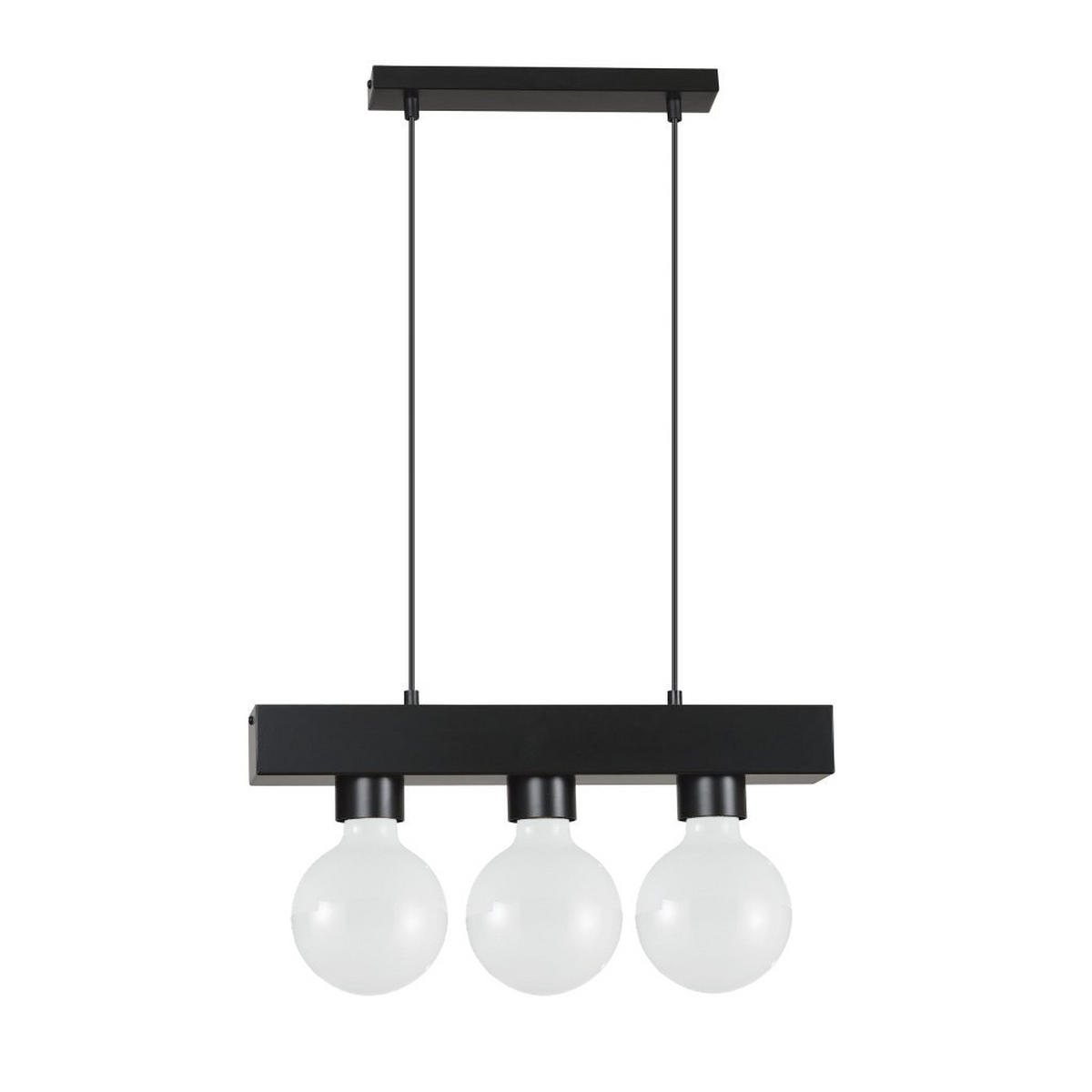 HÄNGELEUCHTE - Schwarz, Metall (10/30/7.5cm) - Lumicom