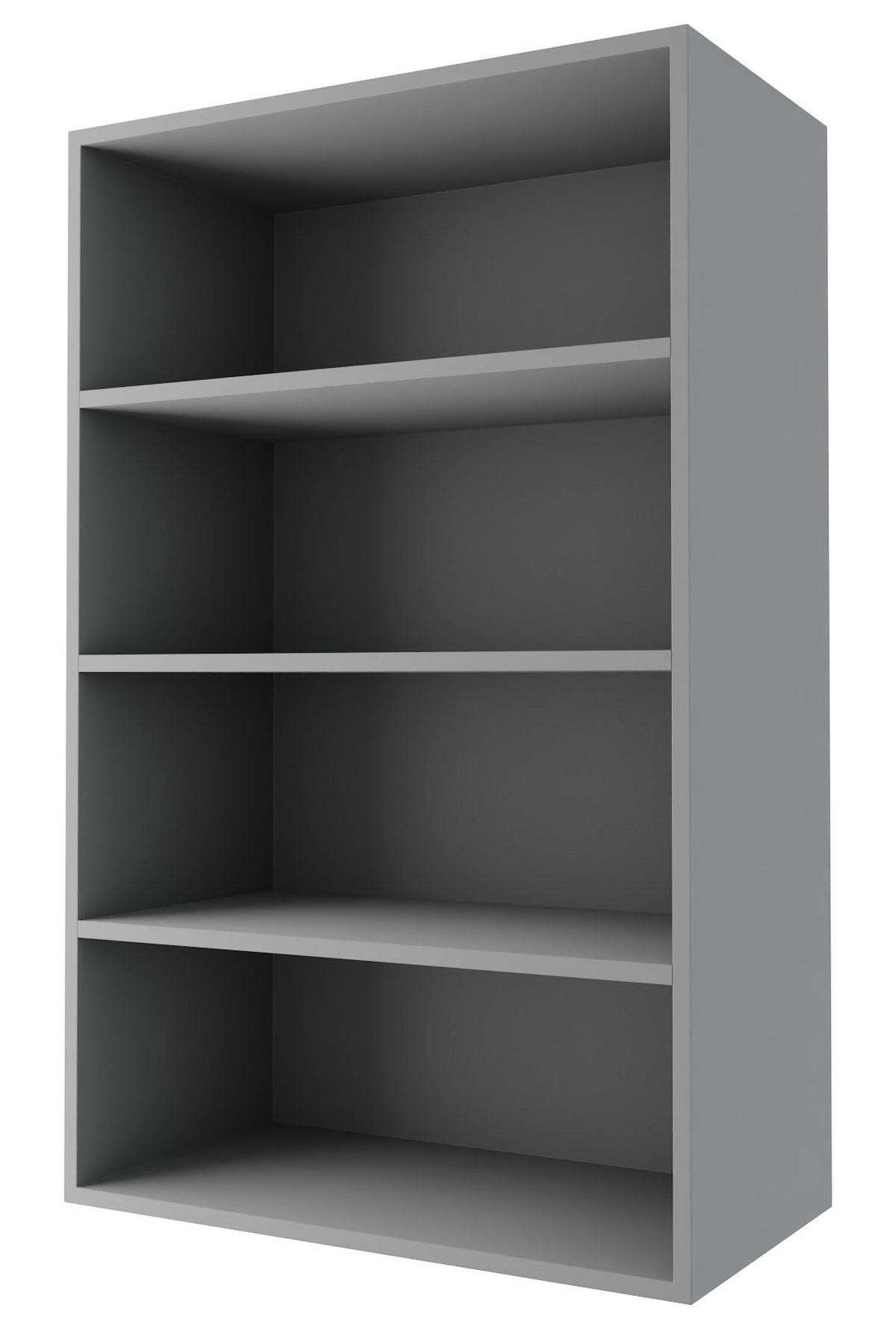 KÜCHENHÄNGESCHRANK Kvantum W4/60 Mint Matt / Grau Matt 60 / 32,5 / 96cm - Grau/Mintgrün, Holz/Holzwerkstoff (60/96/32.5cm) - Feldmann-Wohnen
