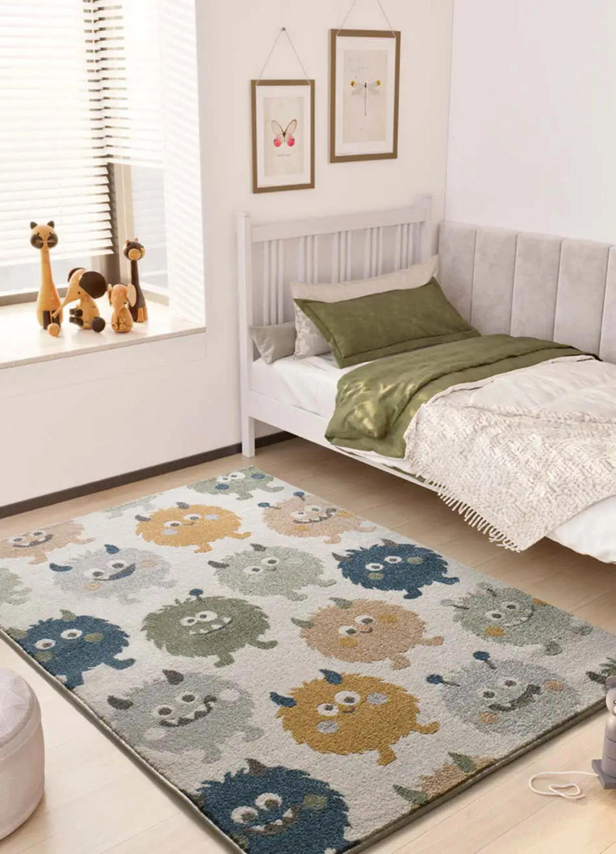 KINDERTEPPICH Mehrfarbig Beats 120/170 cm - Multicolor, Naturmaterialien/Textil (120/170cm) - Atticgo