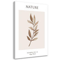 KUNSTDRUCK Beige 70/100 cm - Beige, Textil (70/100cm) - KUNSTLOFT