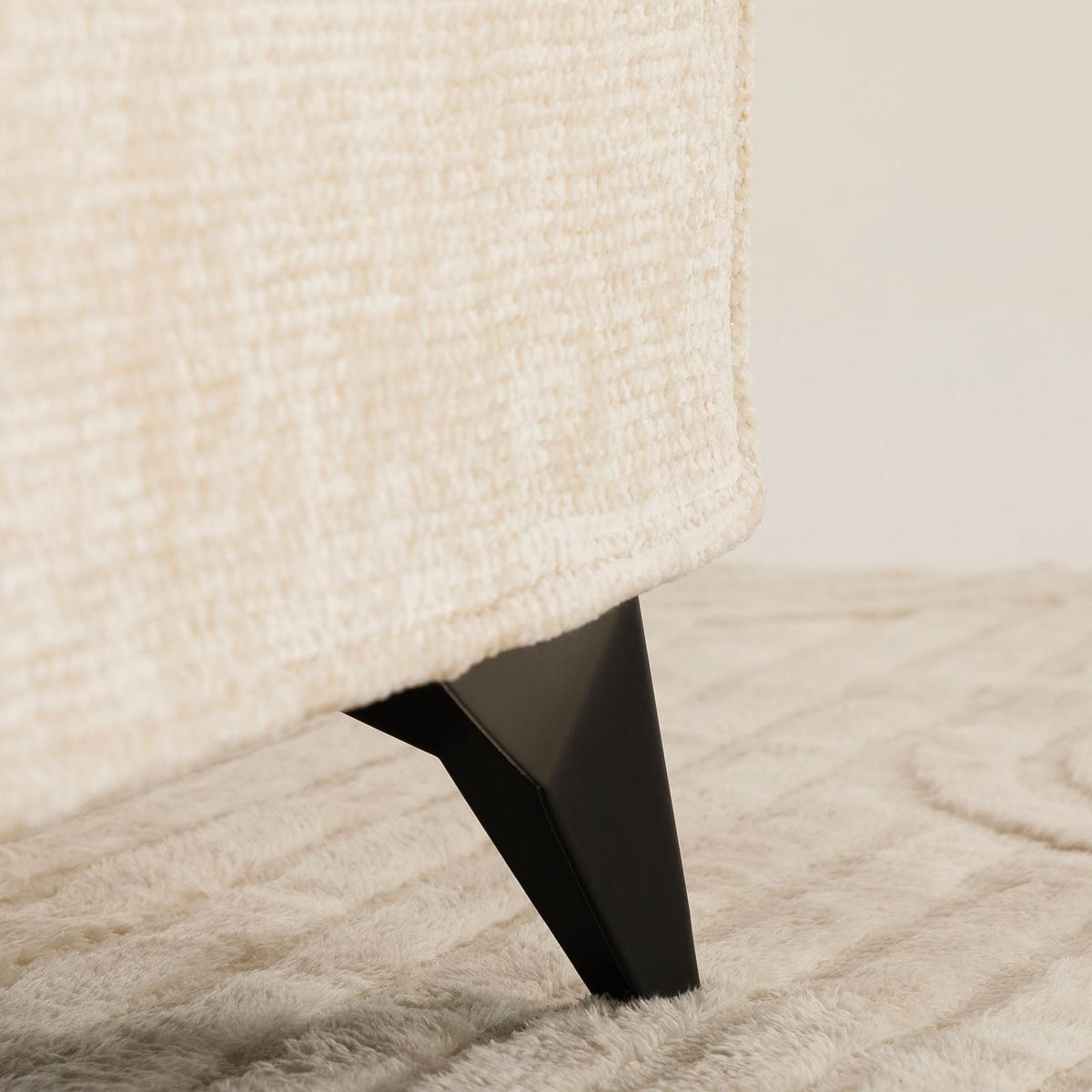 POLSTERBETT VIRETTA 140X200 CM - Weiß, Textil (140/200cm) - IDIMEX