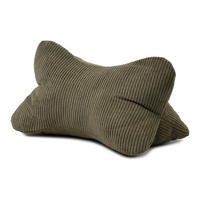 LESEKISSEN Capri dunkelgrün 40x25cm - Dunkelgrün, Textil (40/25cm) - Ambiente Trendlife by Gözze