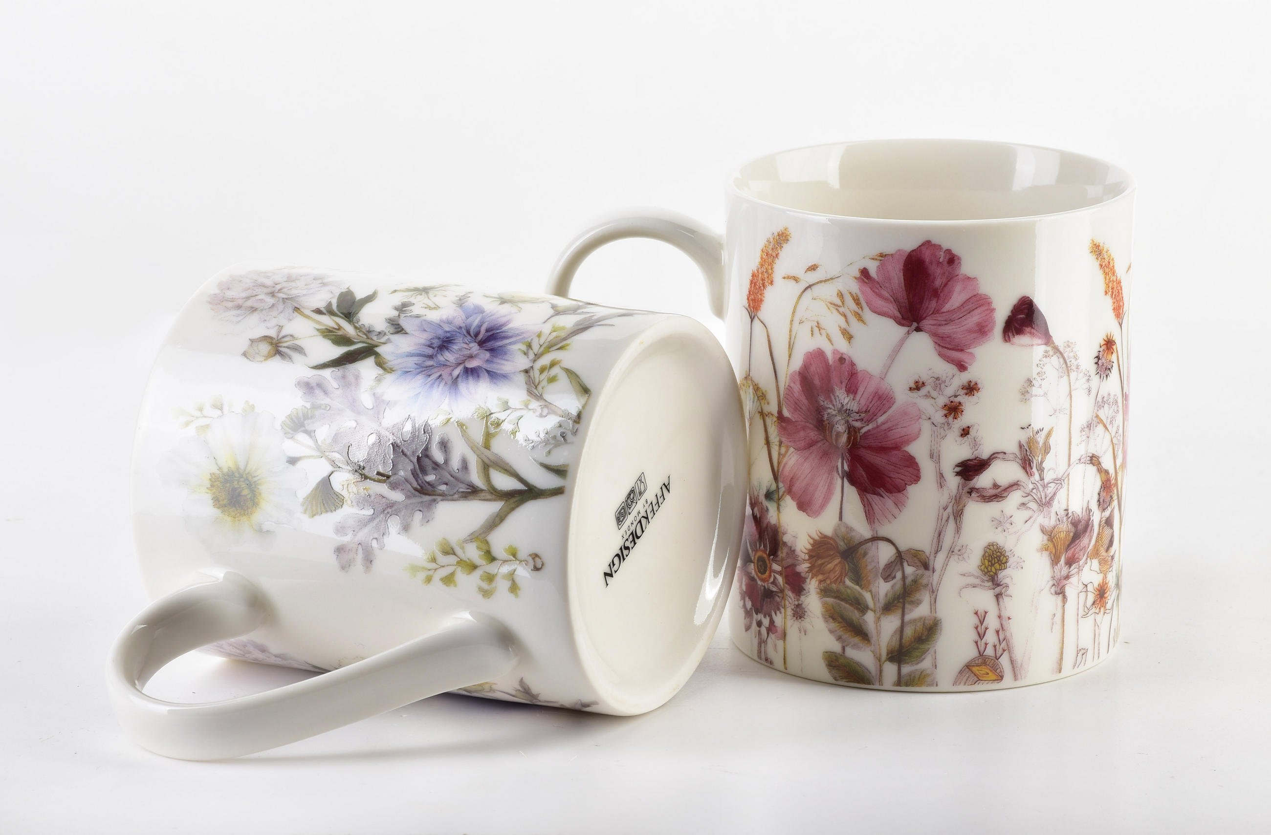 BECHER Colorato Violett Rosa 25/9.5/10 cm Keramik - Violett/Rosa, Keramik (9.5/10/25cm) - Mondex