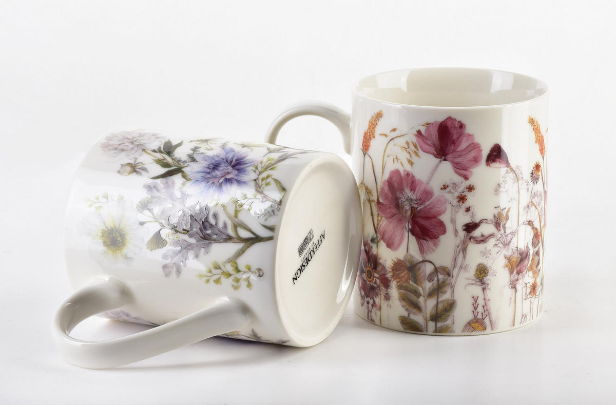 BECHER Colorato Violett Rosa 25/9.5/10 cm Keramik - Violett/Rosa, Keramik (9.5/10/25cm) - Mondex