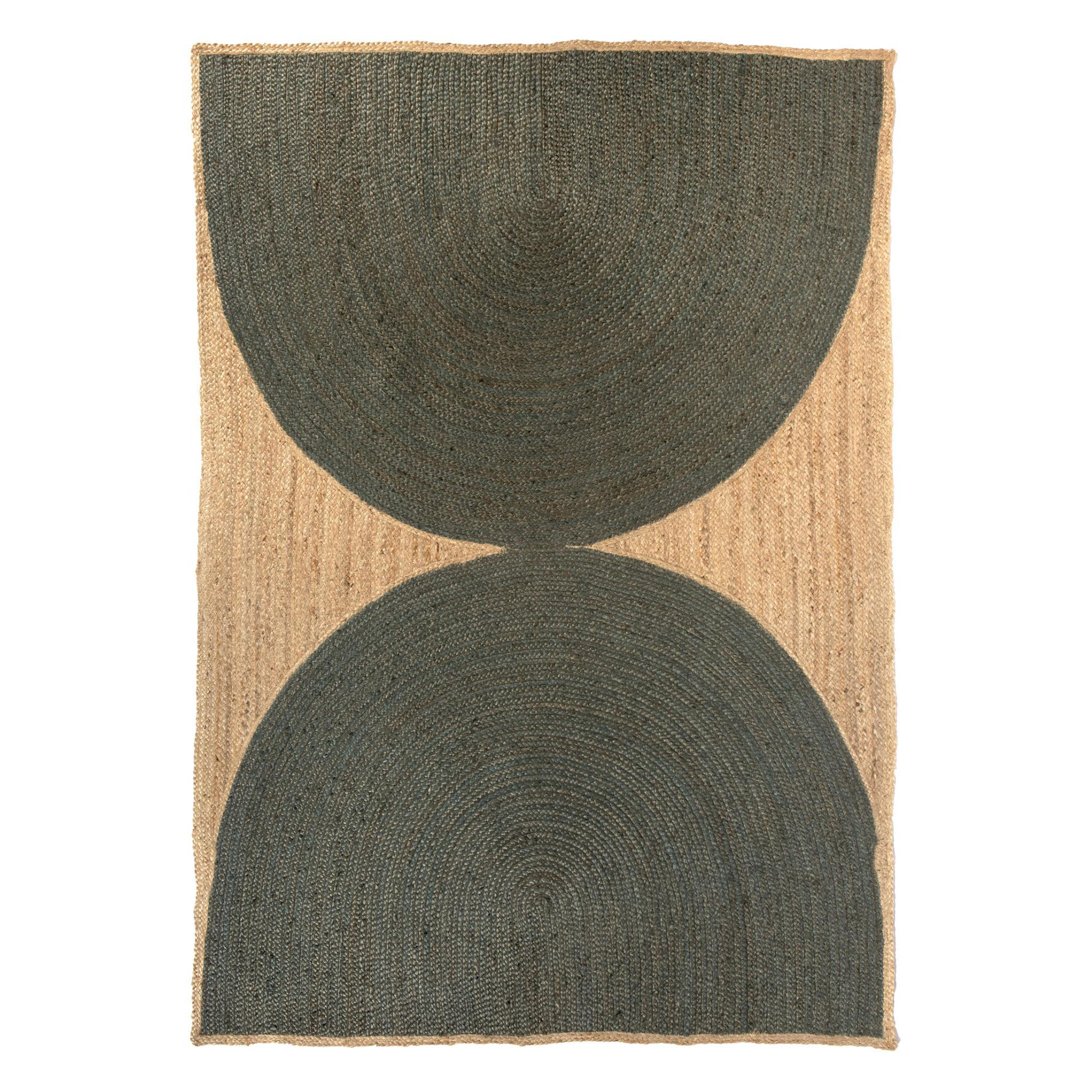 TEPPICH Kosta olivgrün 160 x 230 x 1 cm - Olivgrün, Textil (160/230cm) - Vivaraise