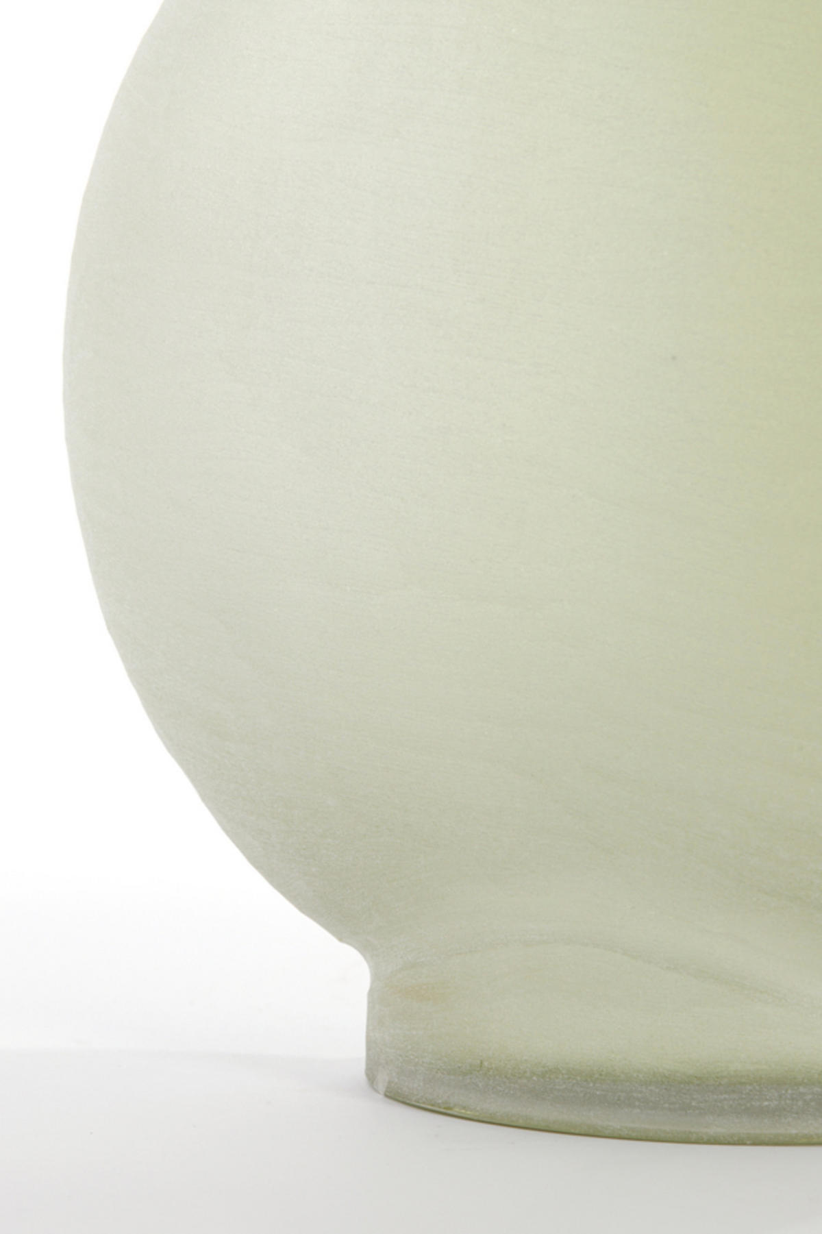 VASE Torna Grün Ø33/36,5 cm - Grün, Glas (36.5cm) - Light & Living