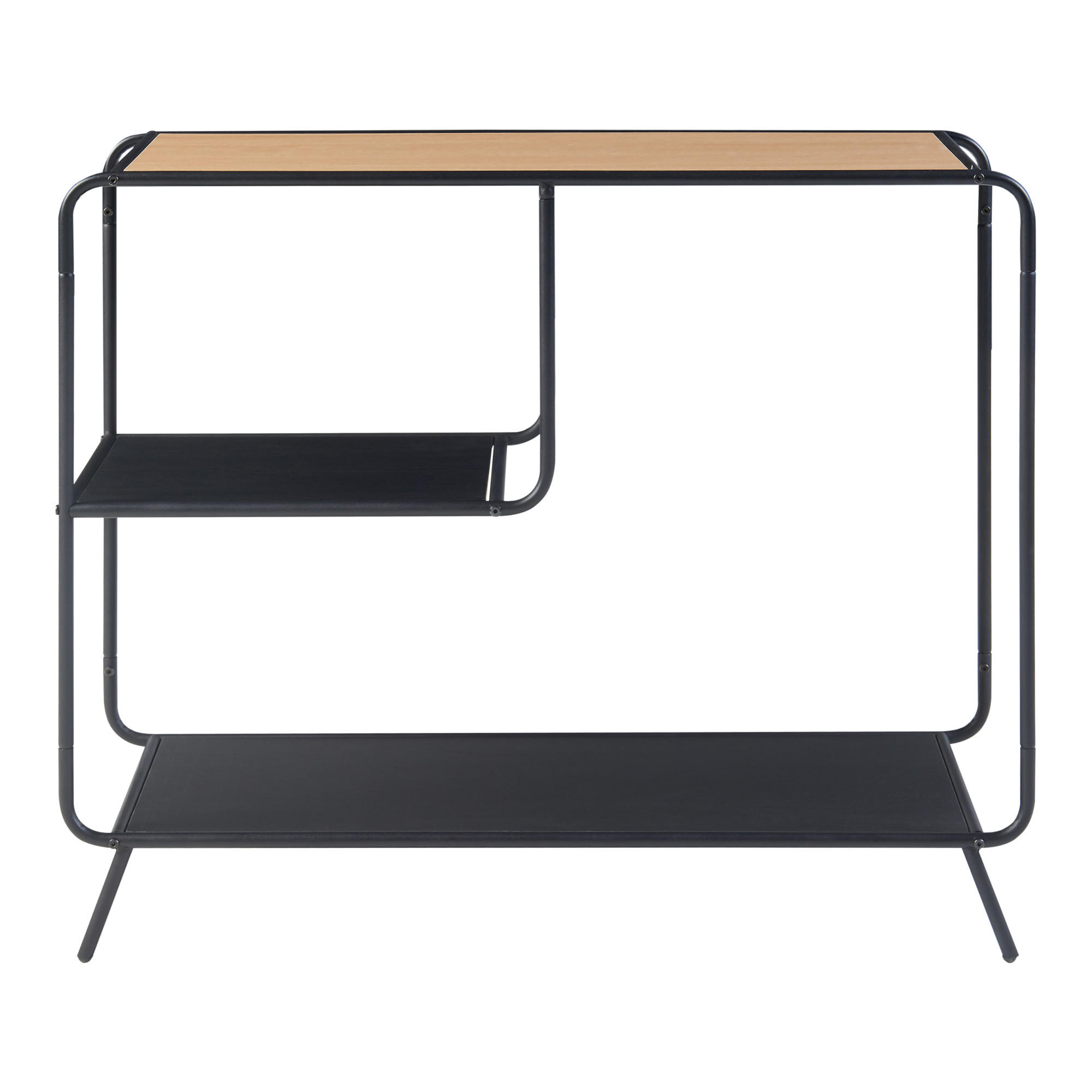 Thumbnail - [en.casa] Konsolentisch, Eiche, Holzwerkstoff, 102x83x36 cm, Wohnzimmer, Wohnzimmertische, Konsolentische