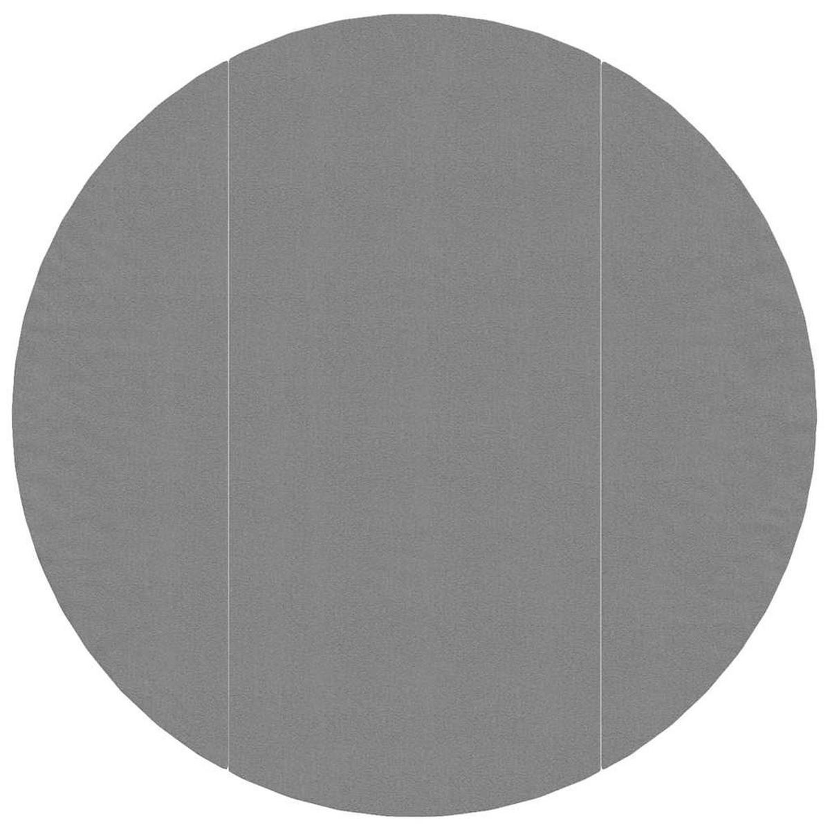 POOL-BODENTUCH Hellgrau Ø366 Cm Polyester Geotextil - Grau, Textil (366/366cm) - vidaXL