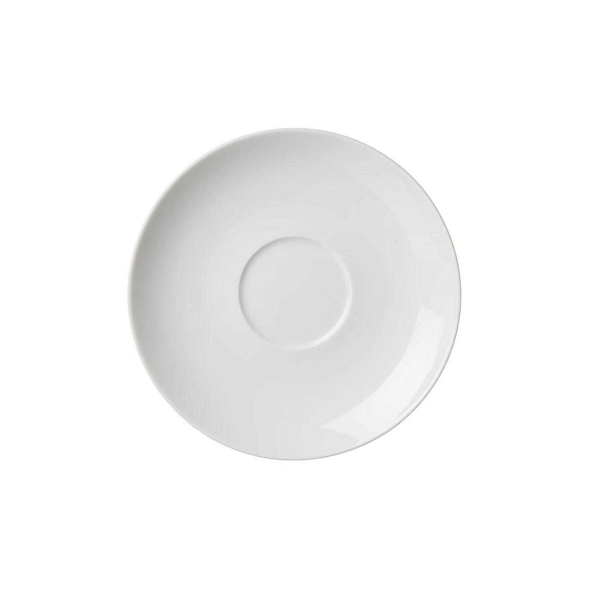 CAPPUCCHINO UNTERTASSE Bianco weiß ø 16.0 cm - Weiß, Keramik (16cm) - Ritzenhoff Breker