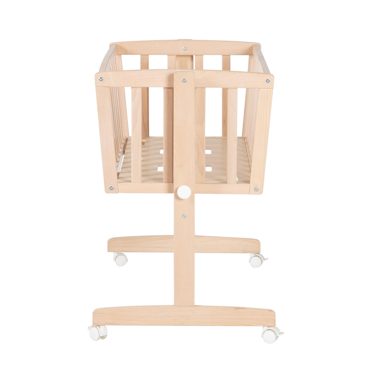 BABYWIEGENSETT Adam & Eule - Naturfarben, Holzwerkstoff/Textil (40/90cm) - Roba