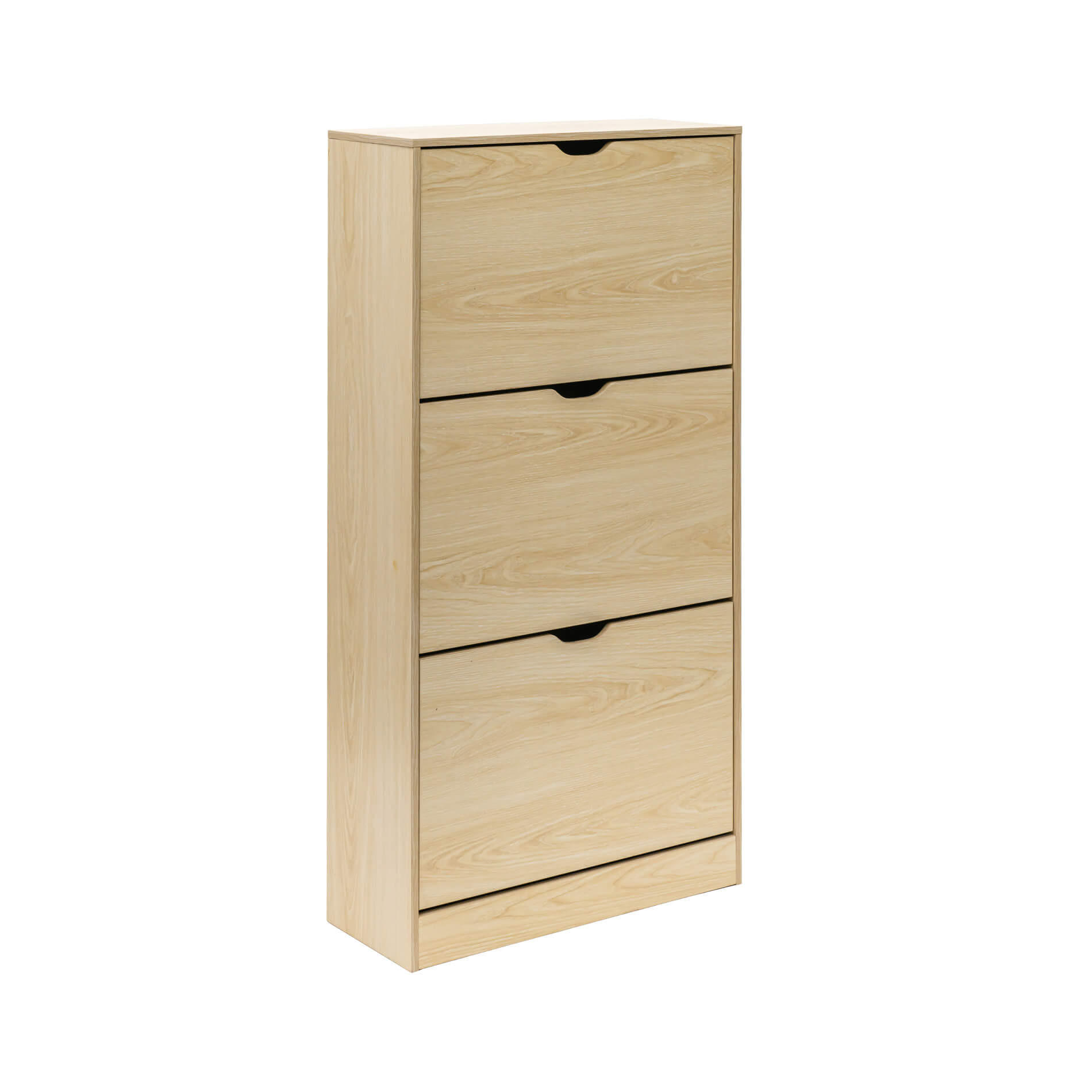 SCHUHSCHRANK Braun 23/23/119 cm - Braun, Holzwerkstoff (23/119/23cm) - Mobili Rebecca