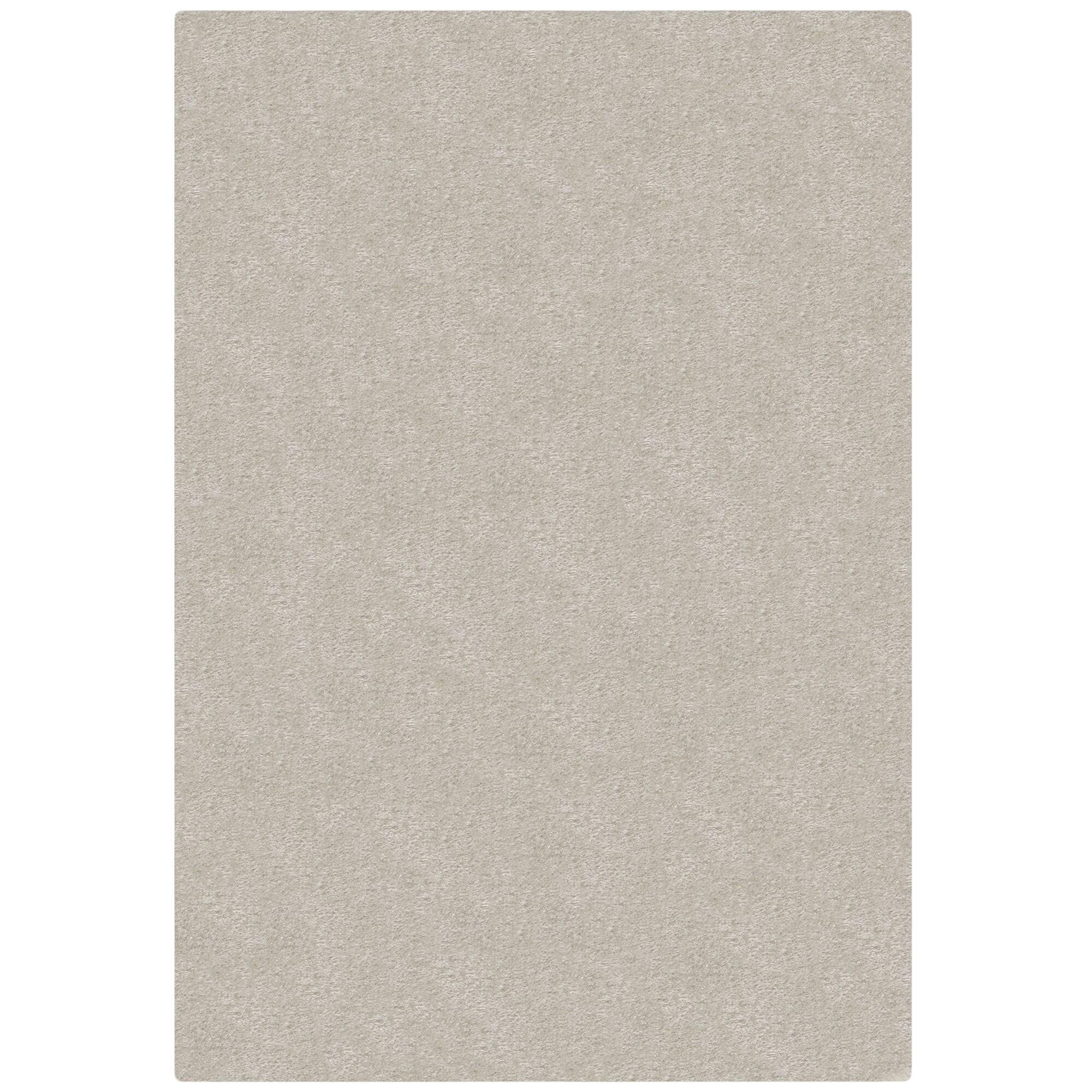 TEPPICH Hochflor Samt-Design, plüschig DOVEL, Beige 120x170 cm - Beige, Textil (120/170cm) - KADIMA DESIGN