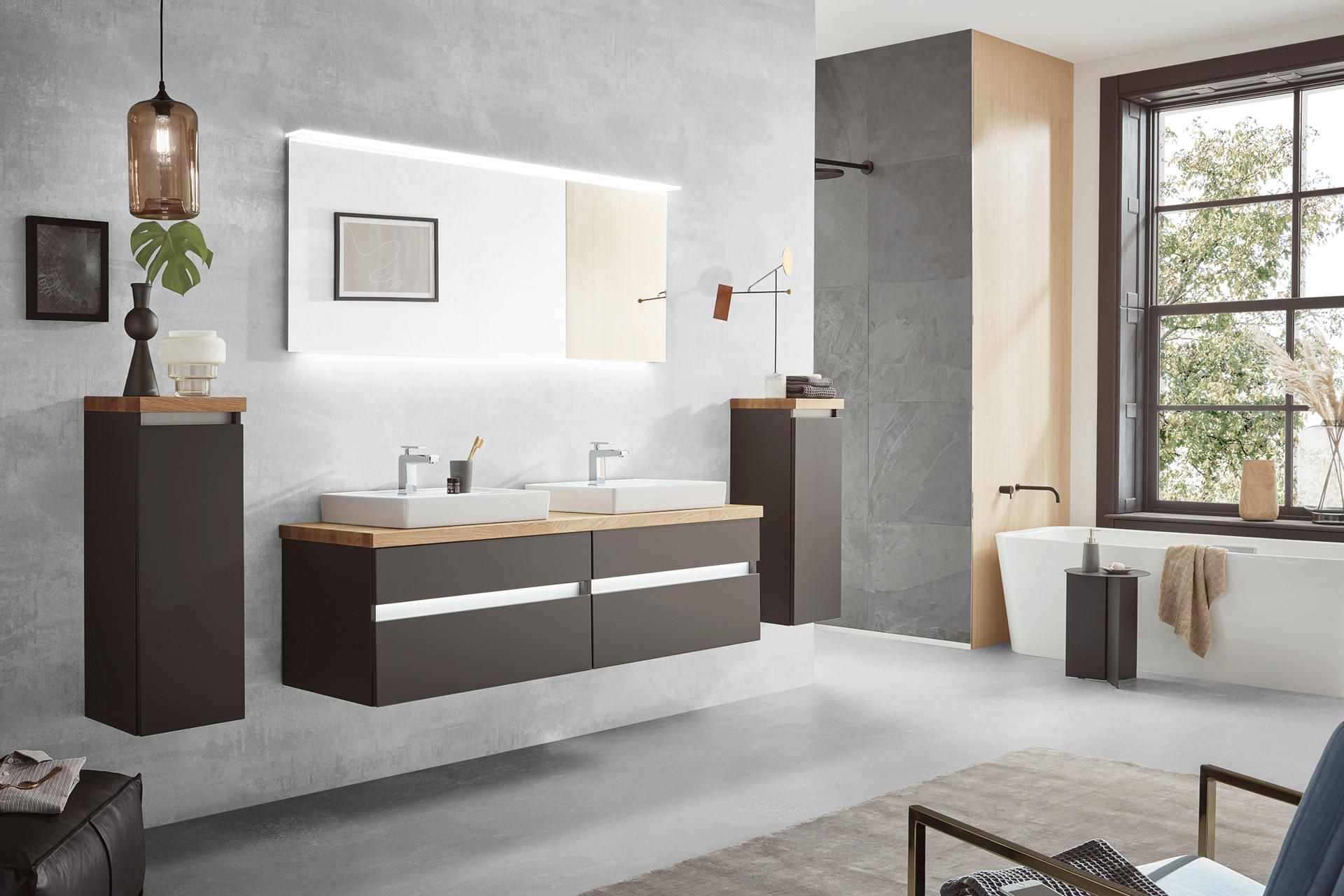 Modernes Badezimmer