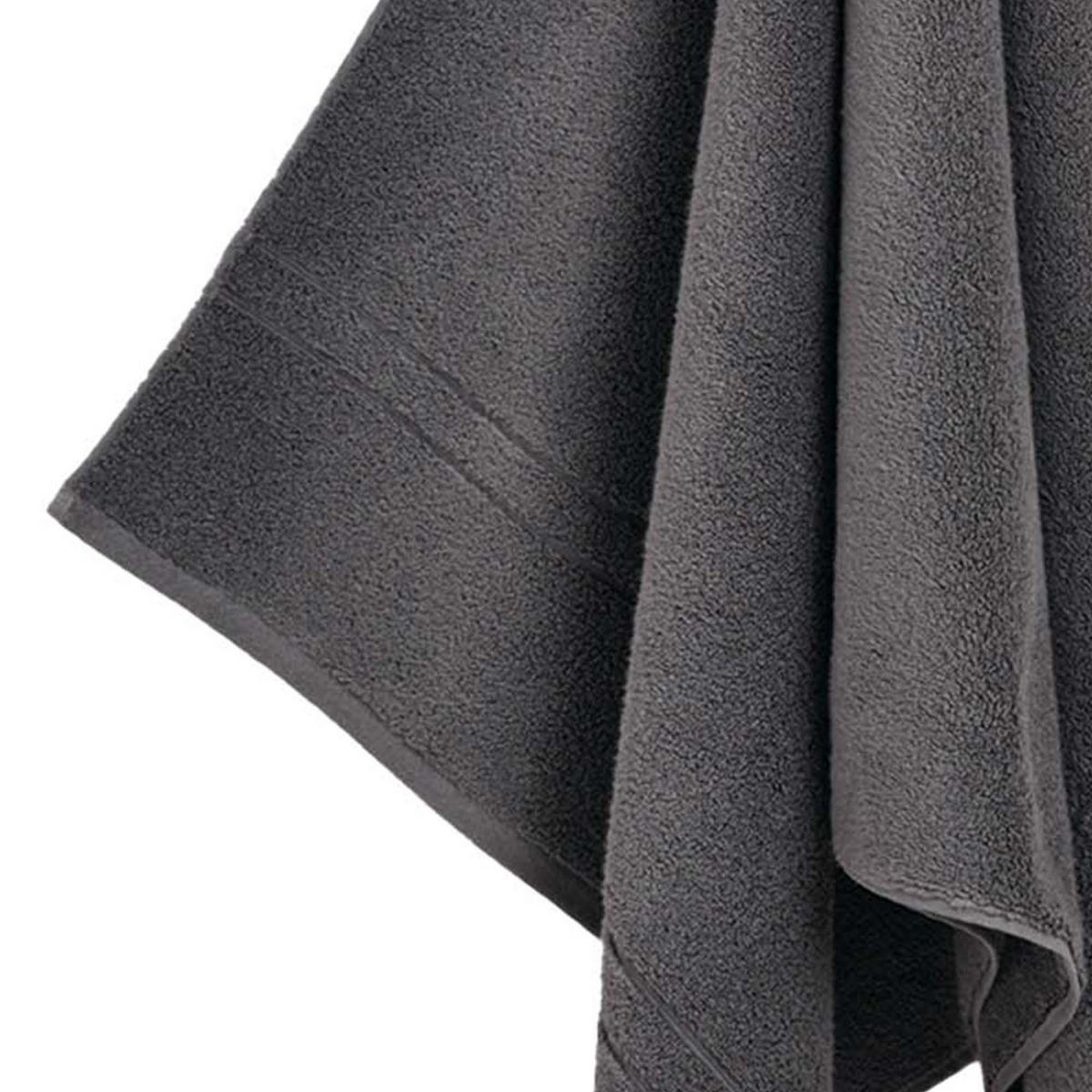 DUSCHTUCH Unisex Premium Towel Grau Baumwolle - Dunkelgrau, Textil (140/70cm) - GANT