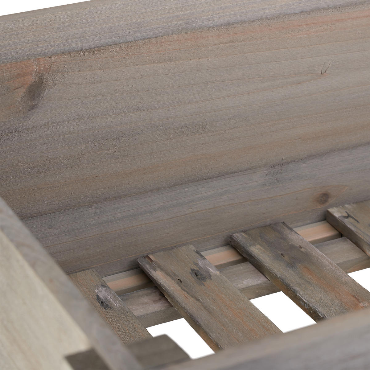 HOCHBEET - Grau, Holz (88/80/43.5cm) - Relaxdays