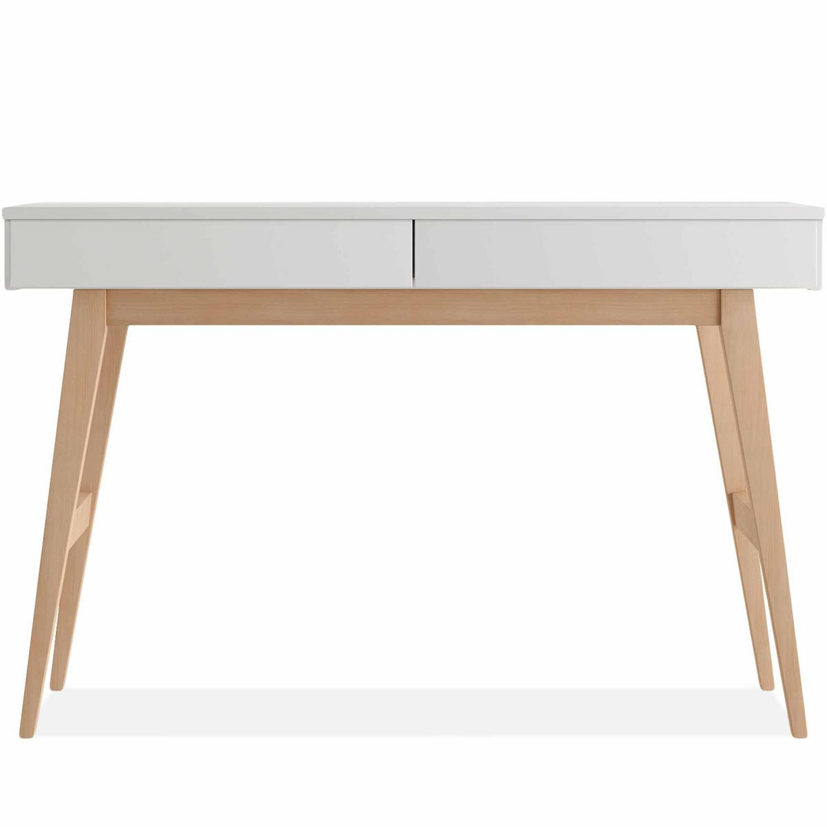KINDERSCHREIBTISCH Dambi - Weiß, Holz (120/79/60cm) - KONSIMO®