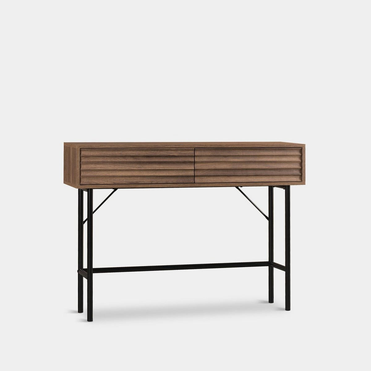 KONSOLENTISCH Evoke Walnuss 110 cm x 81 cm - Walnussfarben, Holzwerkstoff (30/110/81cm) - Klast Home
