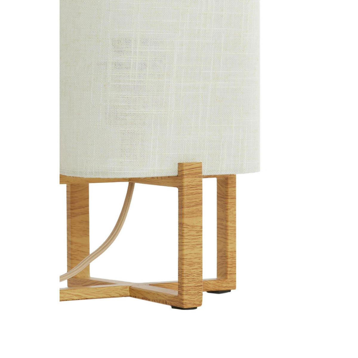 TISCHLAMPE Wyn Braun 16.5/16.5/39 cm - Braun, Metall (16.5/16.5/39cm) - Light & Living