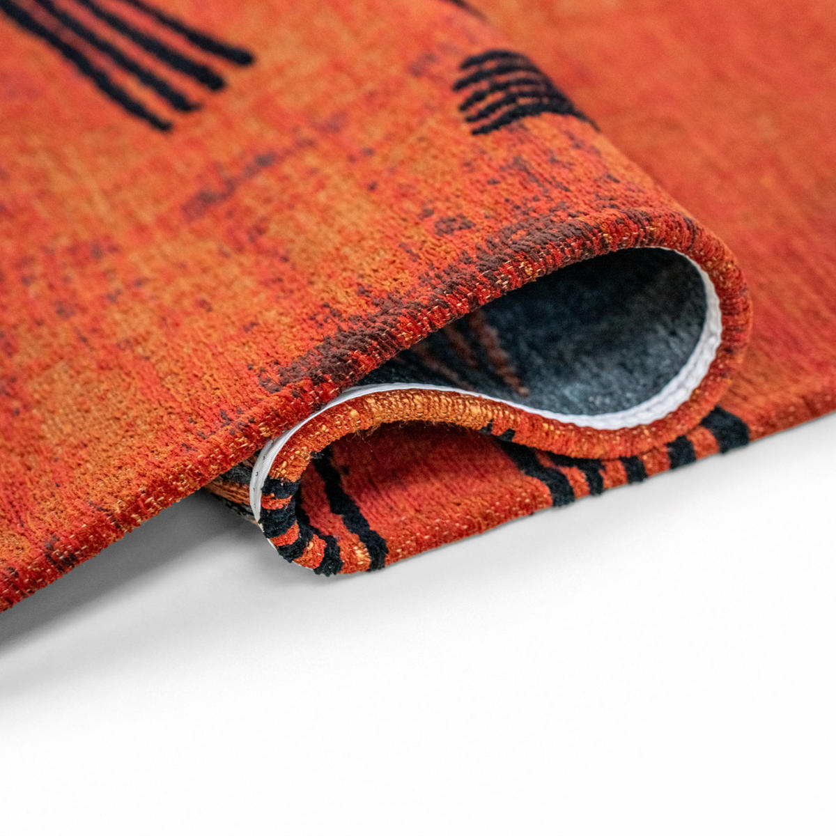 PREPROGA Kanji Ginger Chocolat 200/280 cm - rdeča, umetna masa/tekstil (200/280cm) - Louis De Poortere